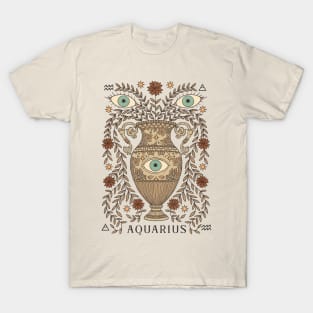 Aquarius, The Water Bearer T-Shirt